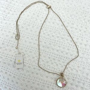 Kendra Scott Radial Disk Charm Necklace NWT
